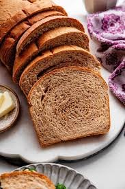 Whole wheat tasty bread loaf